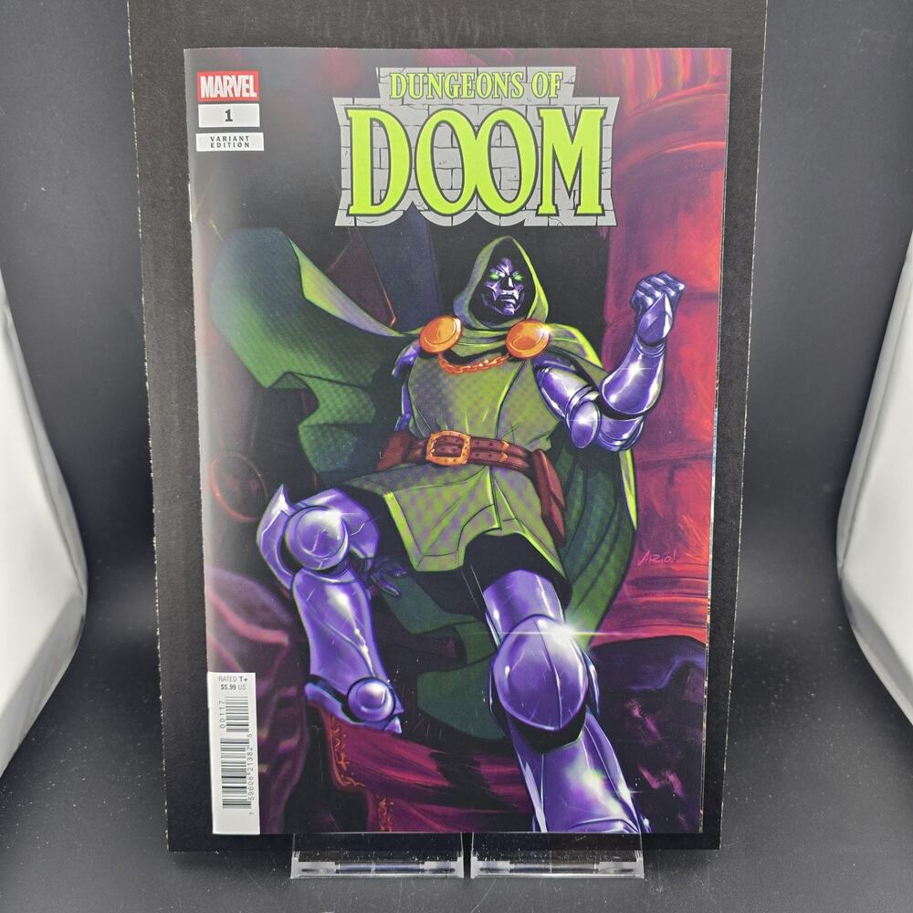 DUNGEONS OF DOOM #1 1:25 ARIO ANINDITO INCENTIVE VARIANT DOCTOR DOOM MARVEL 2026